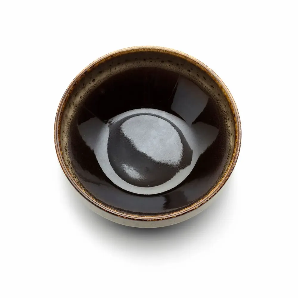 Bowls - The Kyoto Low Bowl - Dark Brown Mud - M - BAZAR BIZAR LIVING