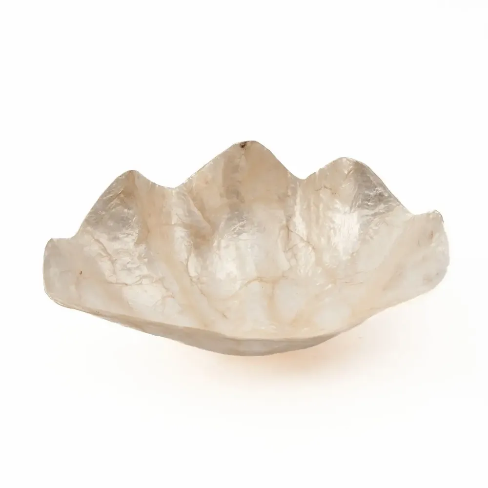 Soap dishes - The Mother of Pearl Soap Dish - White - M - BAZAR BIZAR LIVING