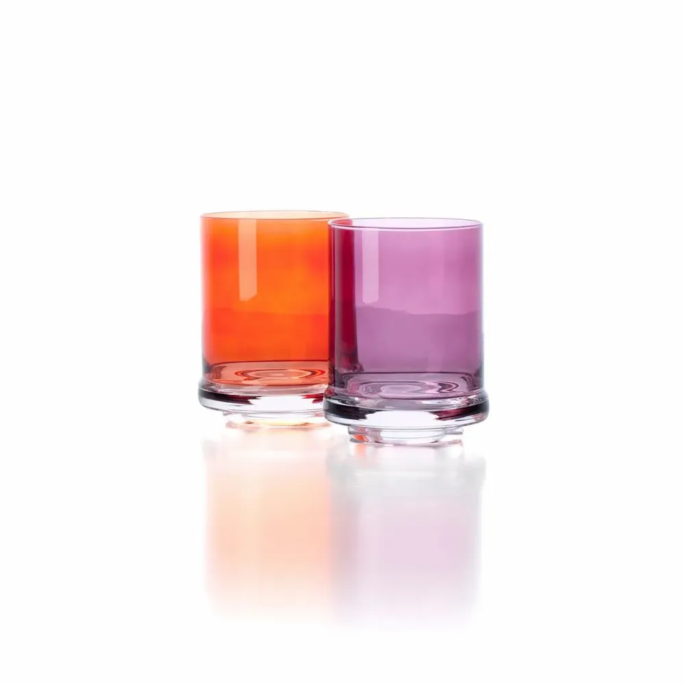 Glass - The DOF Tumbler - Purple - BAZAR BIZAR LIVING