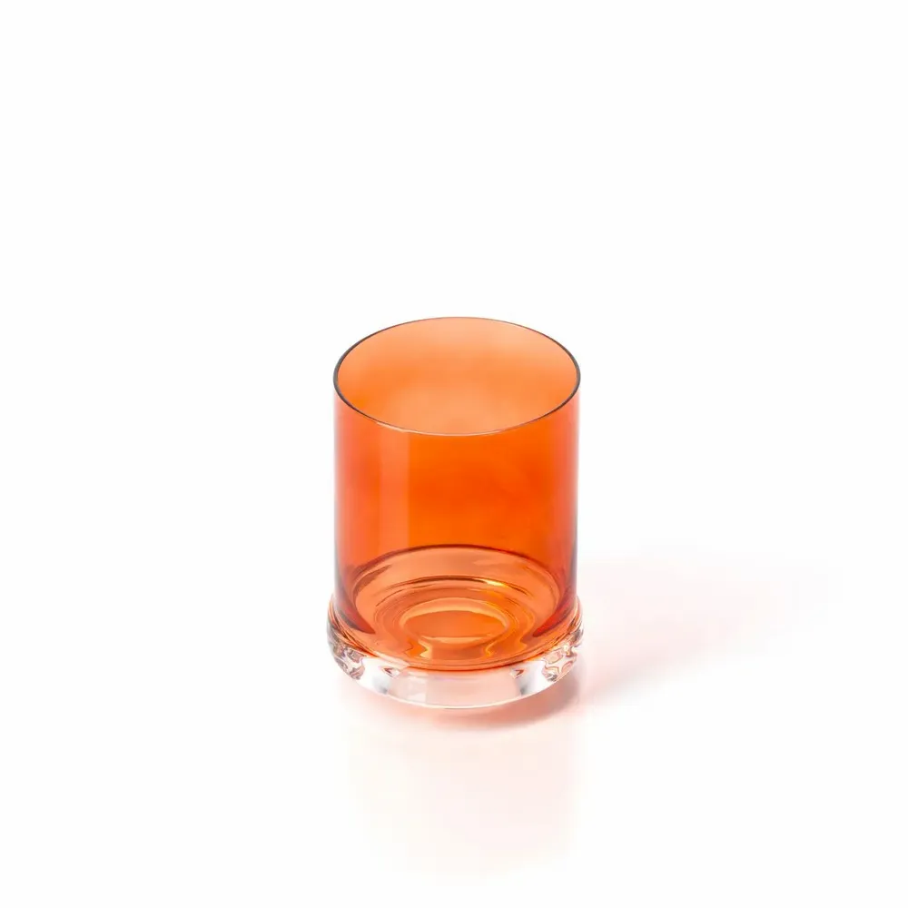 Glass - The DOF Tumbler - Orange - BAZAR BIZAR LIVING