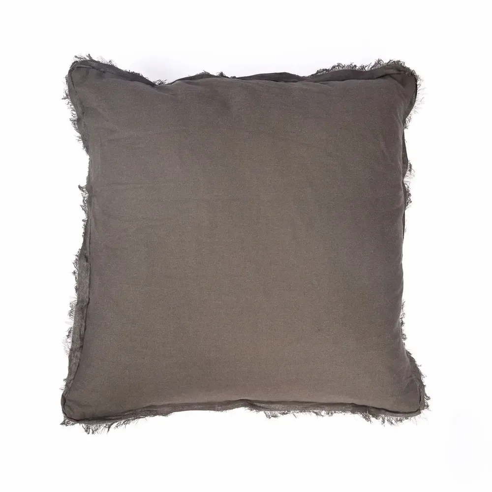 Coussins textile - La Housse de Coussin Smoky Vibe - Gris - BAZAR BIZAR LIVING