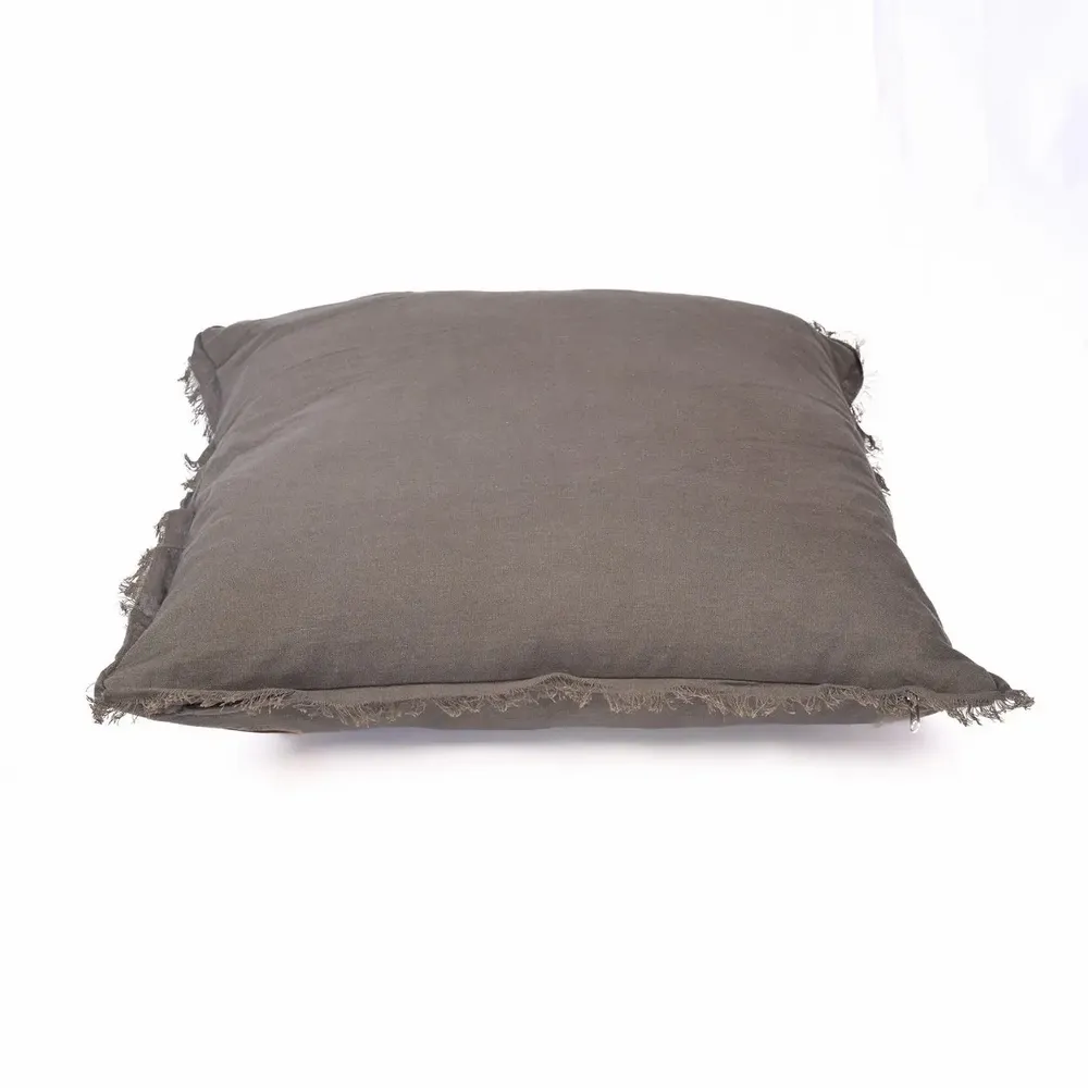 Coussins textile - La Housse de Coussin Smoky Vibe - Gris - BAZAR BIZAR LIVING