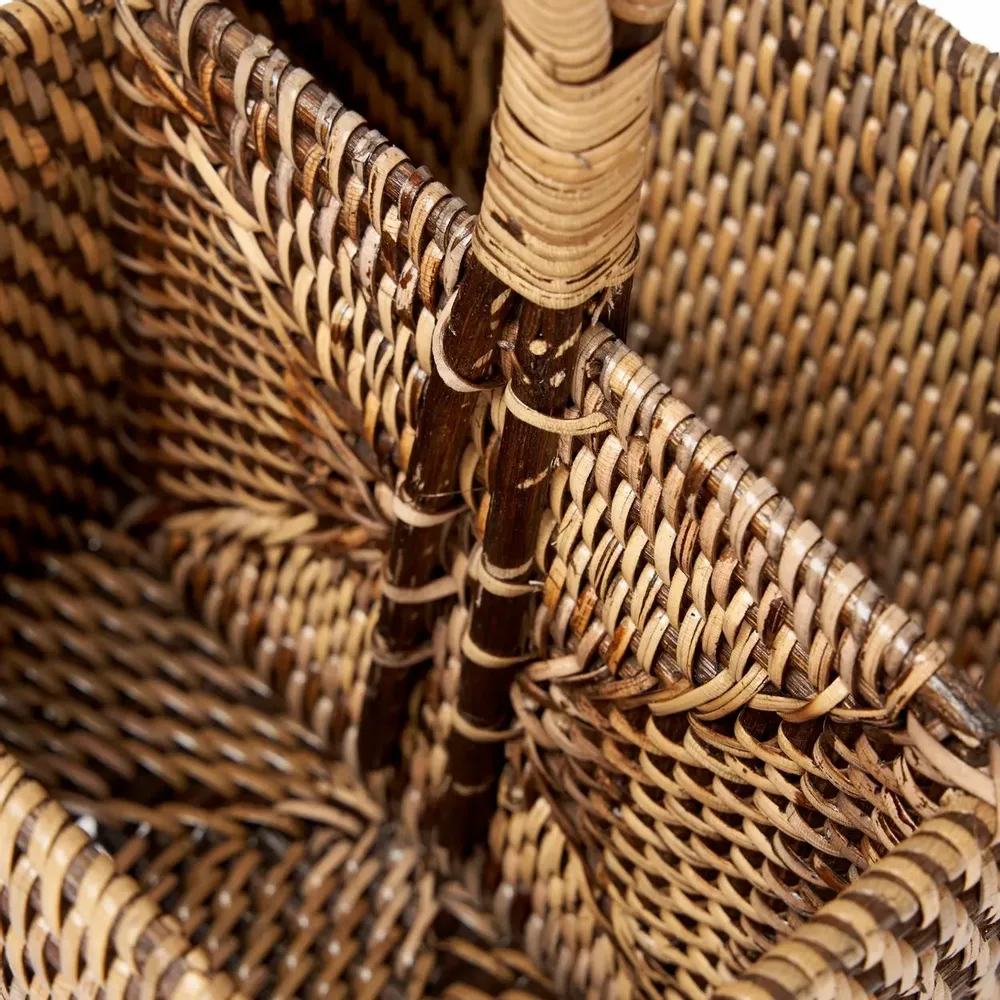 Paniers à linge - Le Porte-Couverts en Rotin N°2 - Brun Naturel - BAZAR BIZAR LIVING