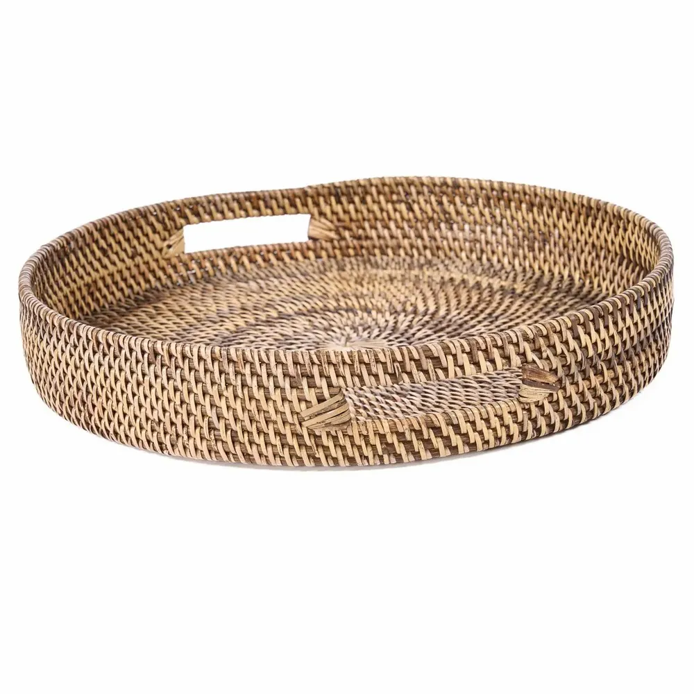 Paniers à linge - Le Plateau Carry-All - Brun Naturel - M - BAZAR BIZAR LIVING