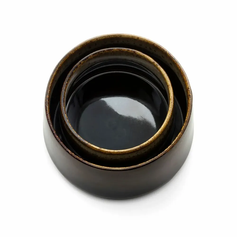 Bowls - The Kyoto Bowl - Dark Brown Mud - M - BAZAR BIZAR LIVING