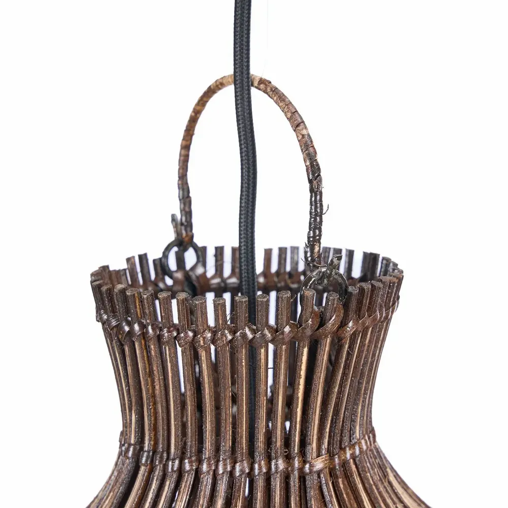 Plafonniers - Le Luminaire Suspendu Desert Gourd - Noyer Foncé - S - BAZAR BIZAR LIVING