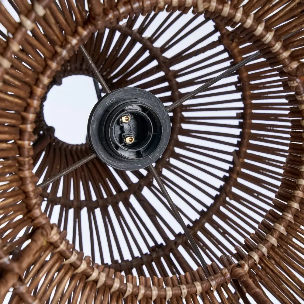 Plafonniers - Le Luminaire Suspendu Desert Gourd - Noyer Foncé - S - BAZAR BIZAR LIVING