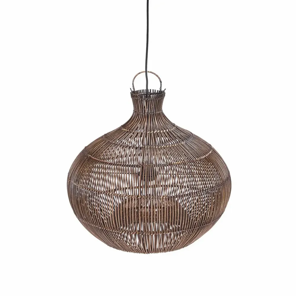 Plafonniers - Le Luminaire Suspendu Desert Gourd - Noyer Foncé - S - BAZAR BIZAR LIVING