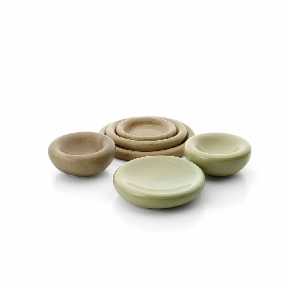 Everyday plates - The Koishi Pebble Plate - Sand - S - BAZAR BIZAR LIVING