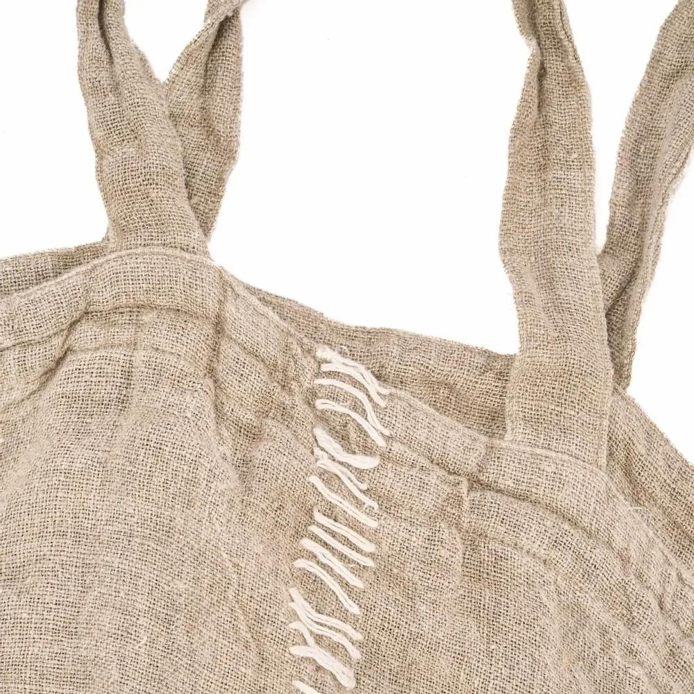 Sacs et cabas - Le Tote-ally Linen Sac - Naturel - BAZAR BIZAR LIVING