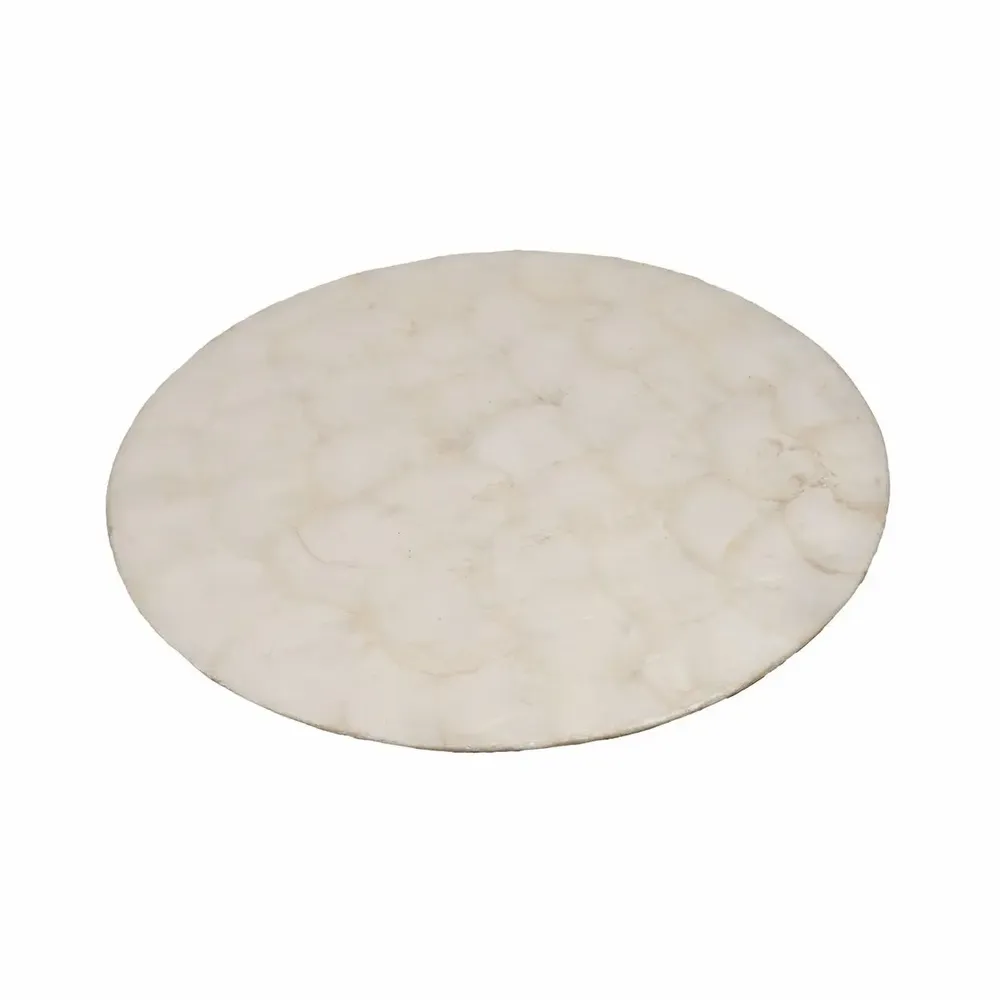 Placemats - The Mother of Pearl Placemat - White - BAZAR BIZAR LIVING