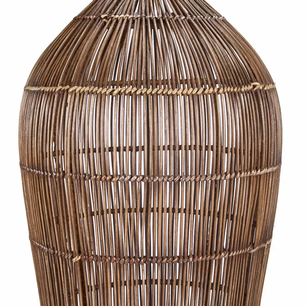 Ceiling lights - The Oasis Tower Pendant - Dark Walnut - XL - BAZAR BIZAR LIVING