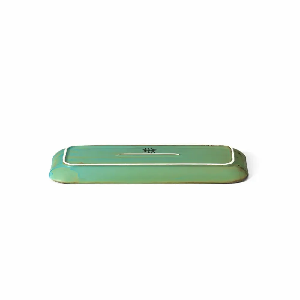 Everyday plates - The Lagoon Rectangular Plate - L - BAZAR BIZAR LIVING