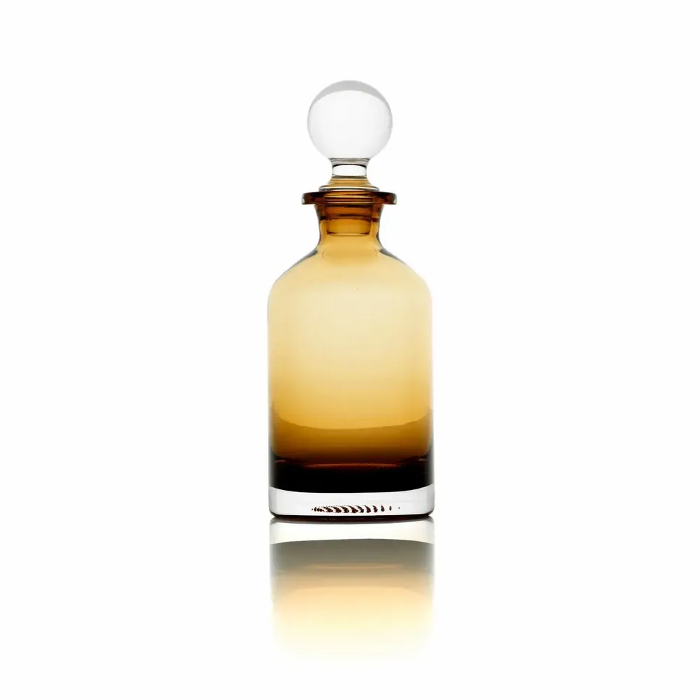 Glass - The Dot Decanter Carafe - Amber - BAZAR BIZAR LIVING