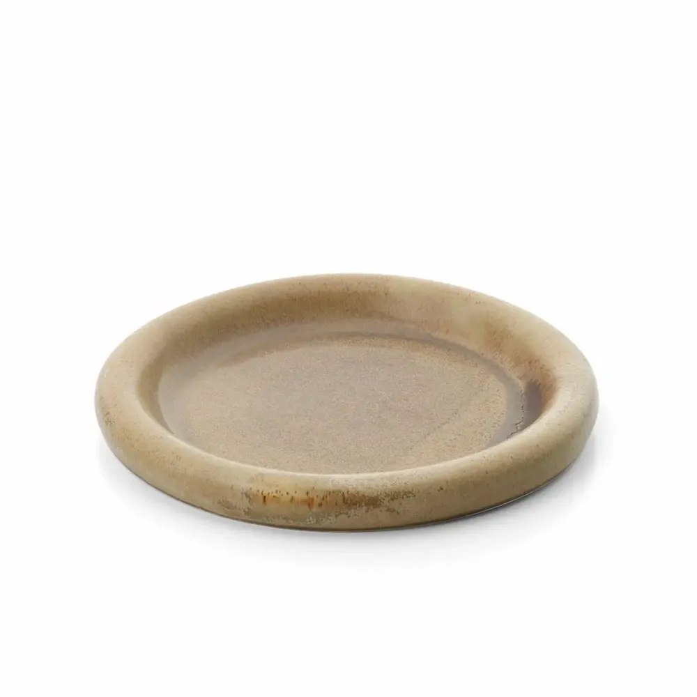 Everyday plates - The Koishi Pebble Plate - Sand - L - BAZAR BIZAR LIVING