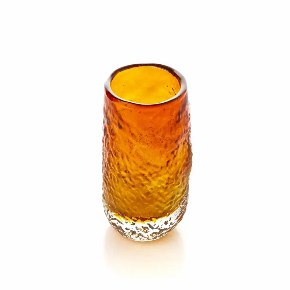 Glass - The Marbella Glow Highball - Amber - BAZAR BIZAR LIVING