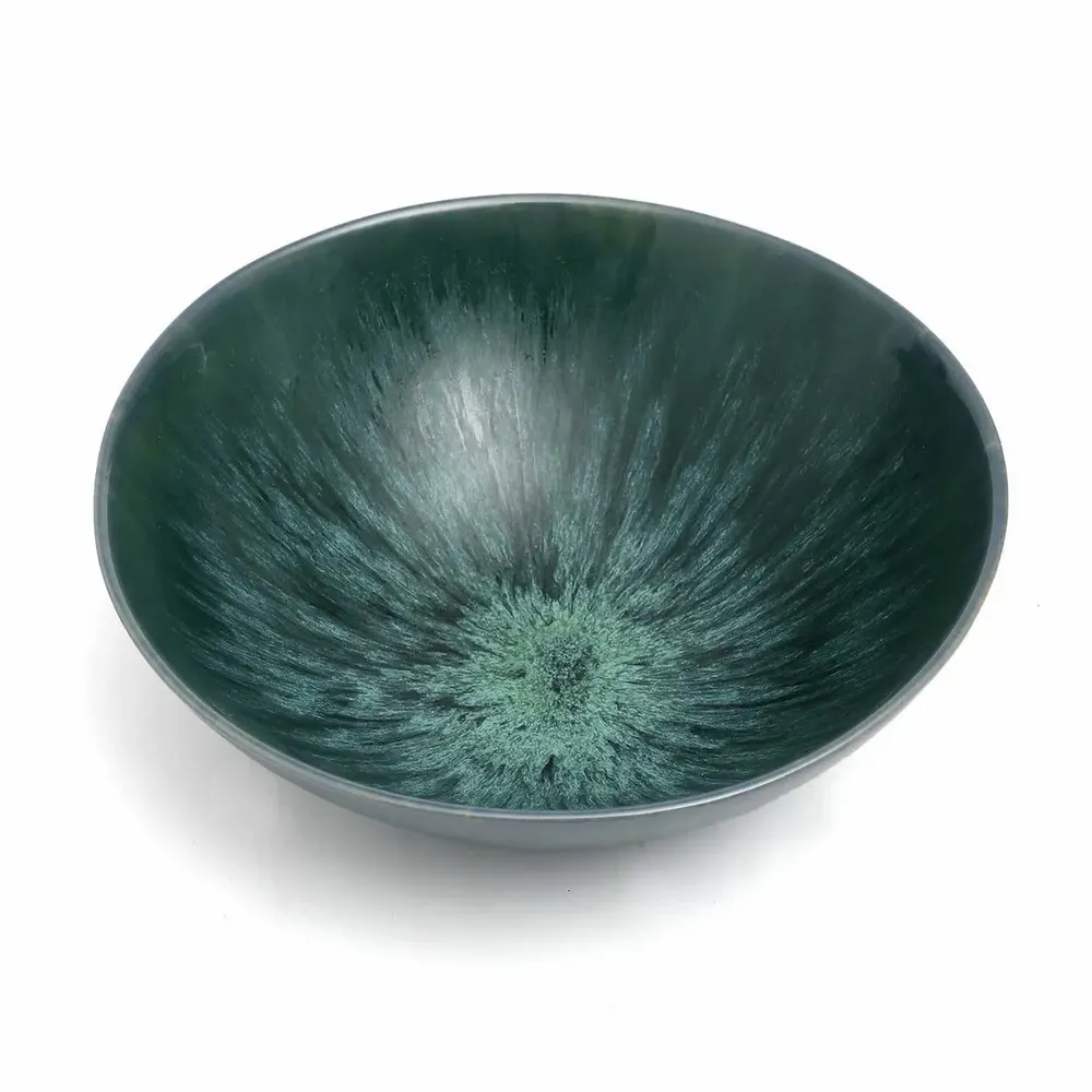 Bowls - The Aqua Serving Bowl - BAZAR BIZAR LIVING