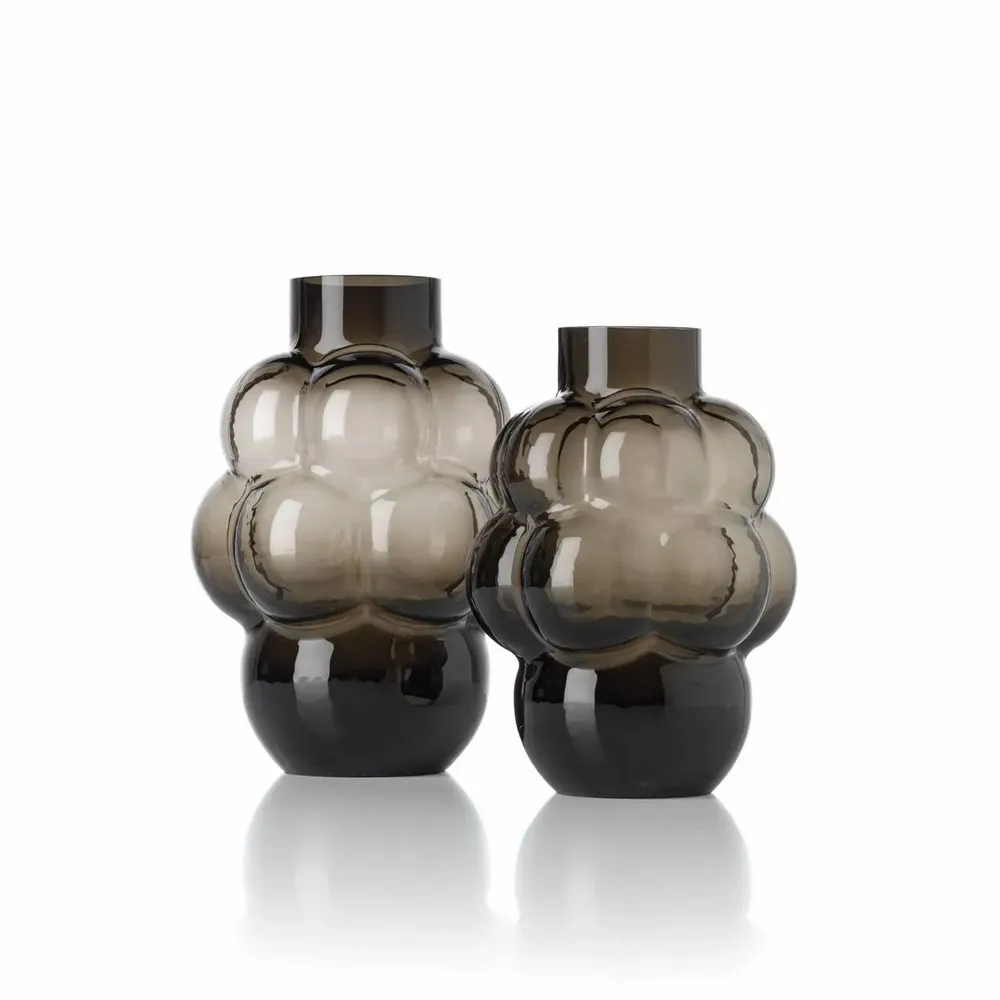 Vases - The Grape Vase - Dark Grey - M - BAZAR BIZAR LIVING