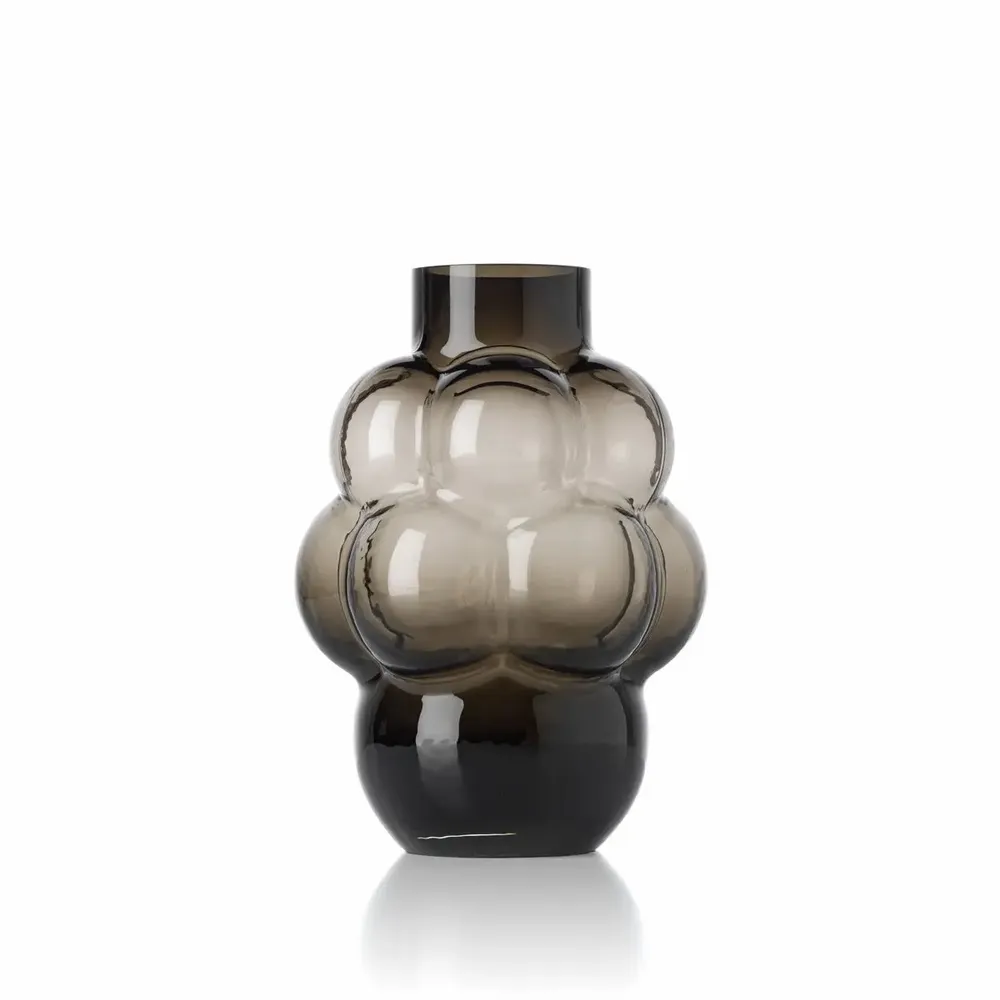 Vases - The Grape Vase - Dark Grey - L - BAZAR BIZAR LIVING