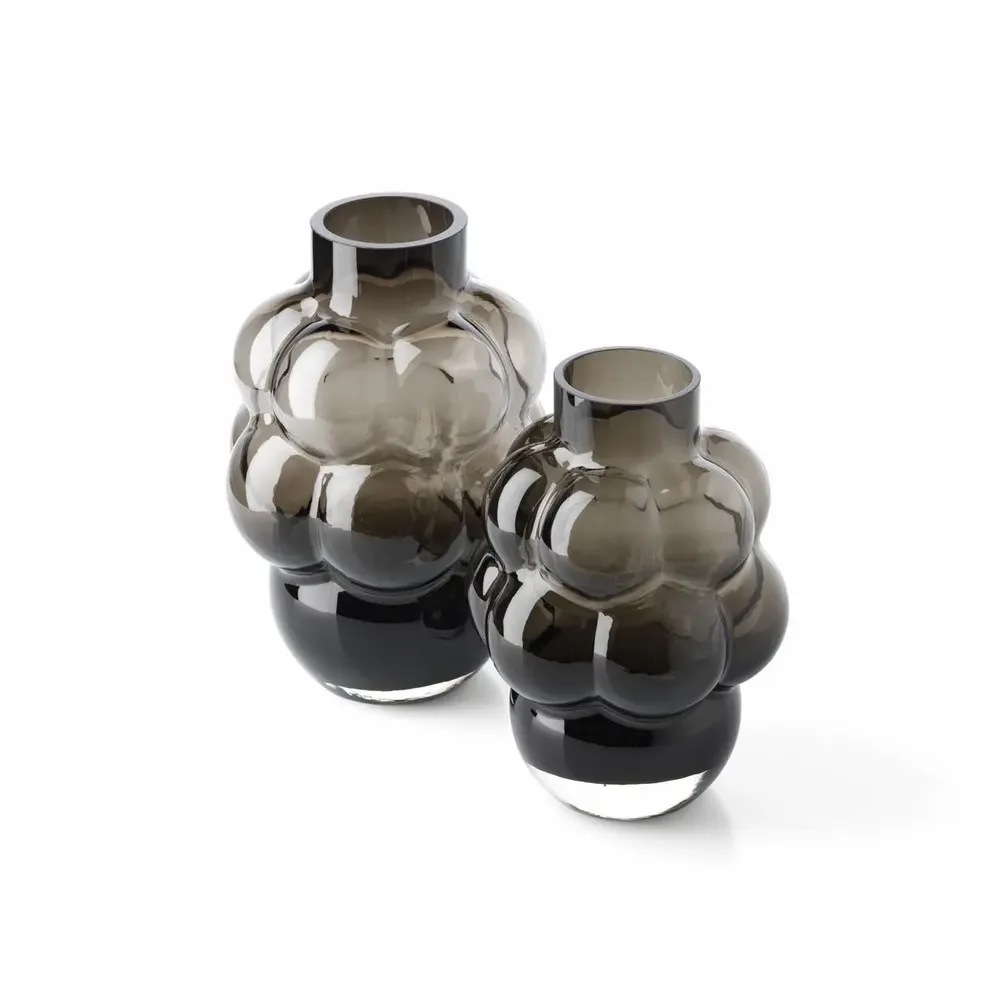 Vases - The Grape Vase - Dark Grey - L - BAZAR BIZAR LIVING