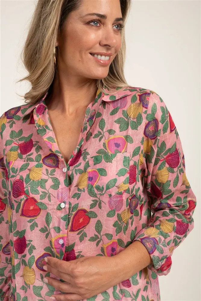 Prêt-à-porter - Chemisier "Granada Rose" - TERRE ROUGE