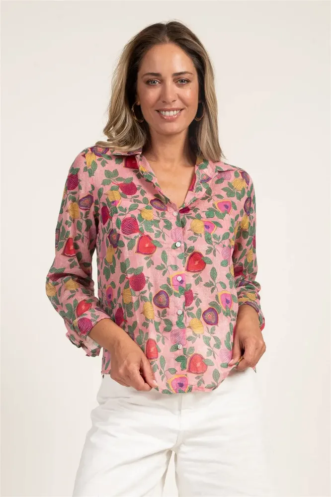 Prêt-à-porter - Chemisier "Granada Rose" - TERRE ROUGE