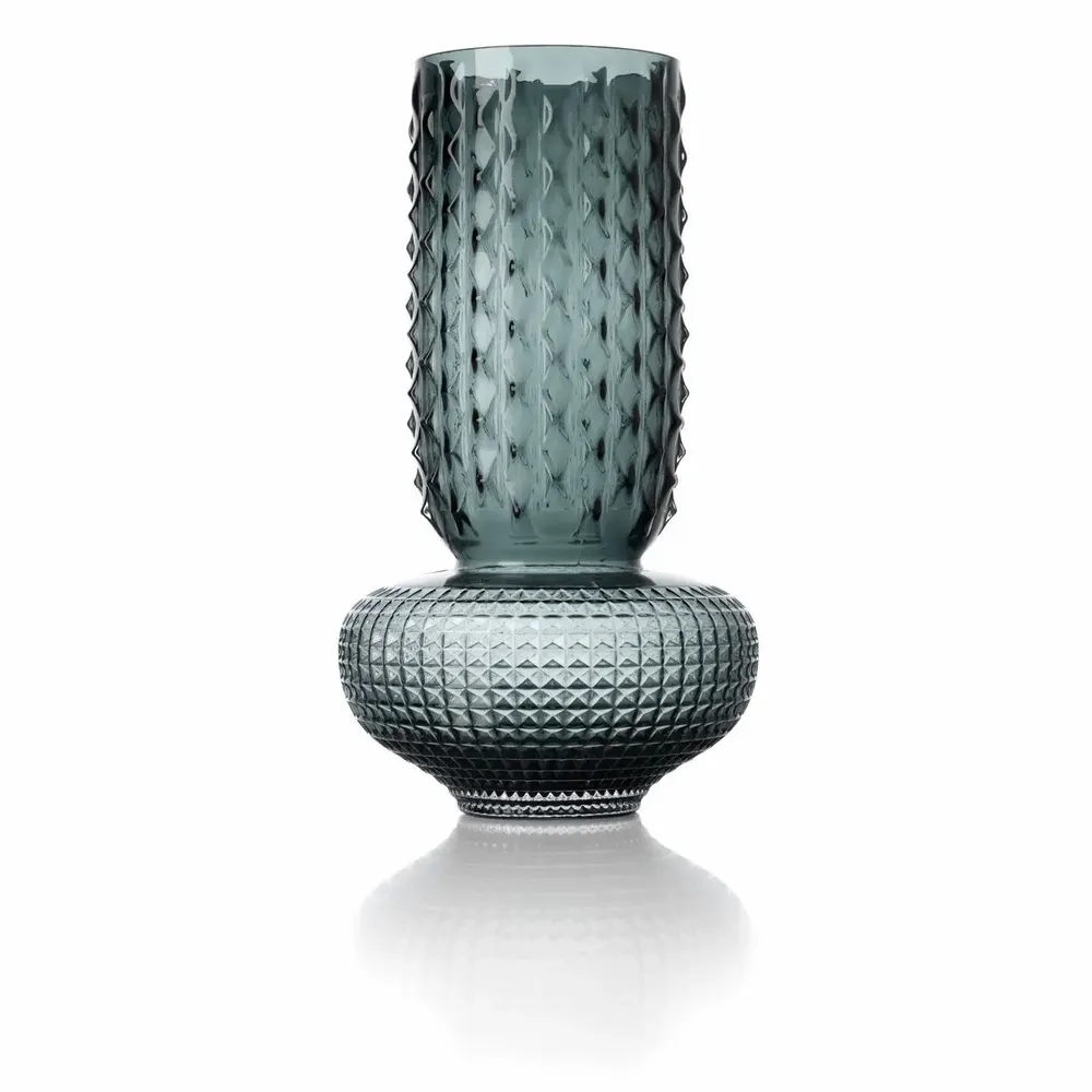 Vases - The Sapphire Jewel Vase - Blue - L - BAZAR BIZAR LIVING