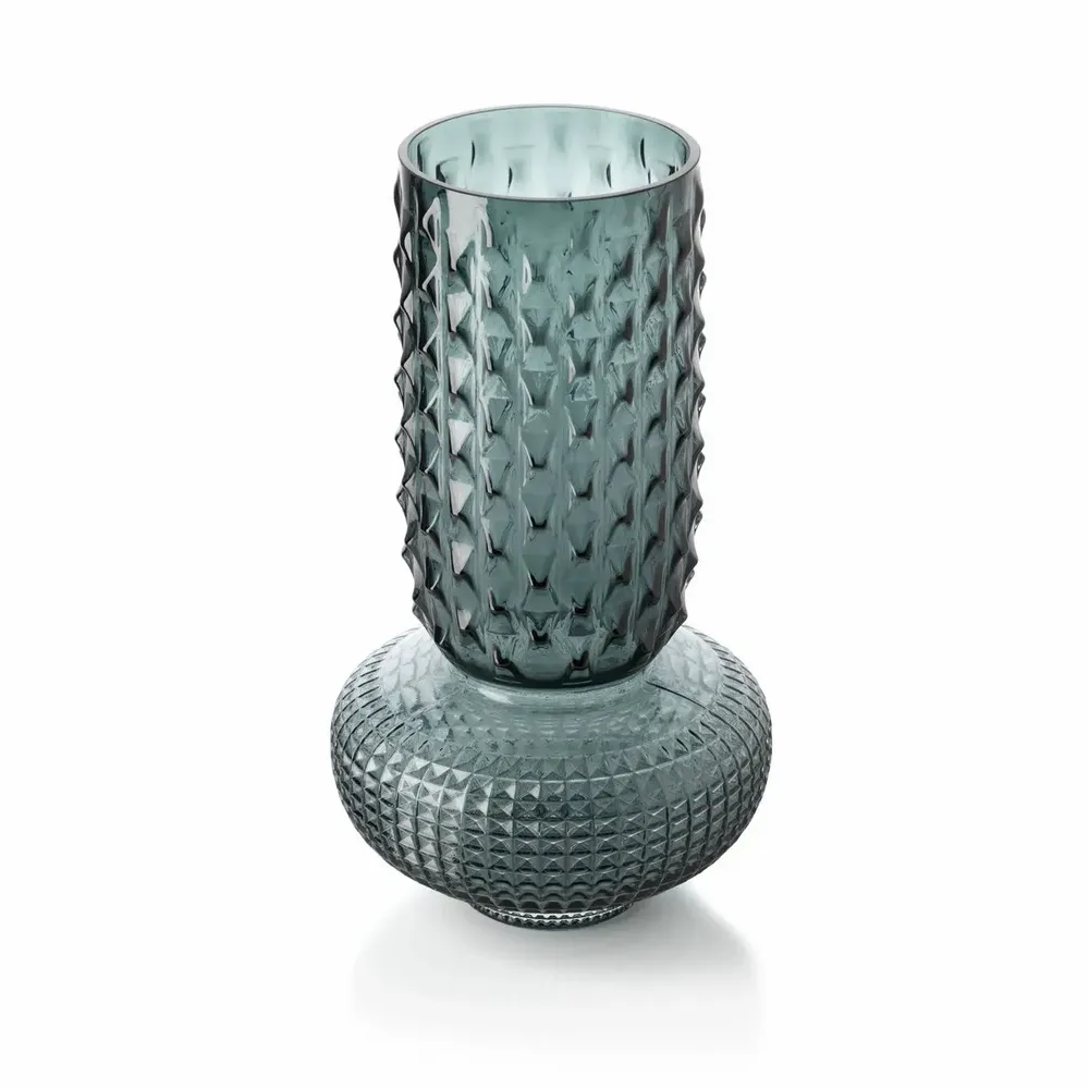 Vases - The Sapphire Jewel Vase - Blue - L - BAZAR BIZAR LIVING