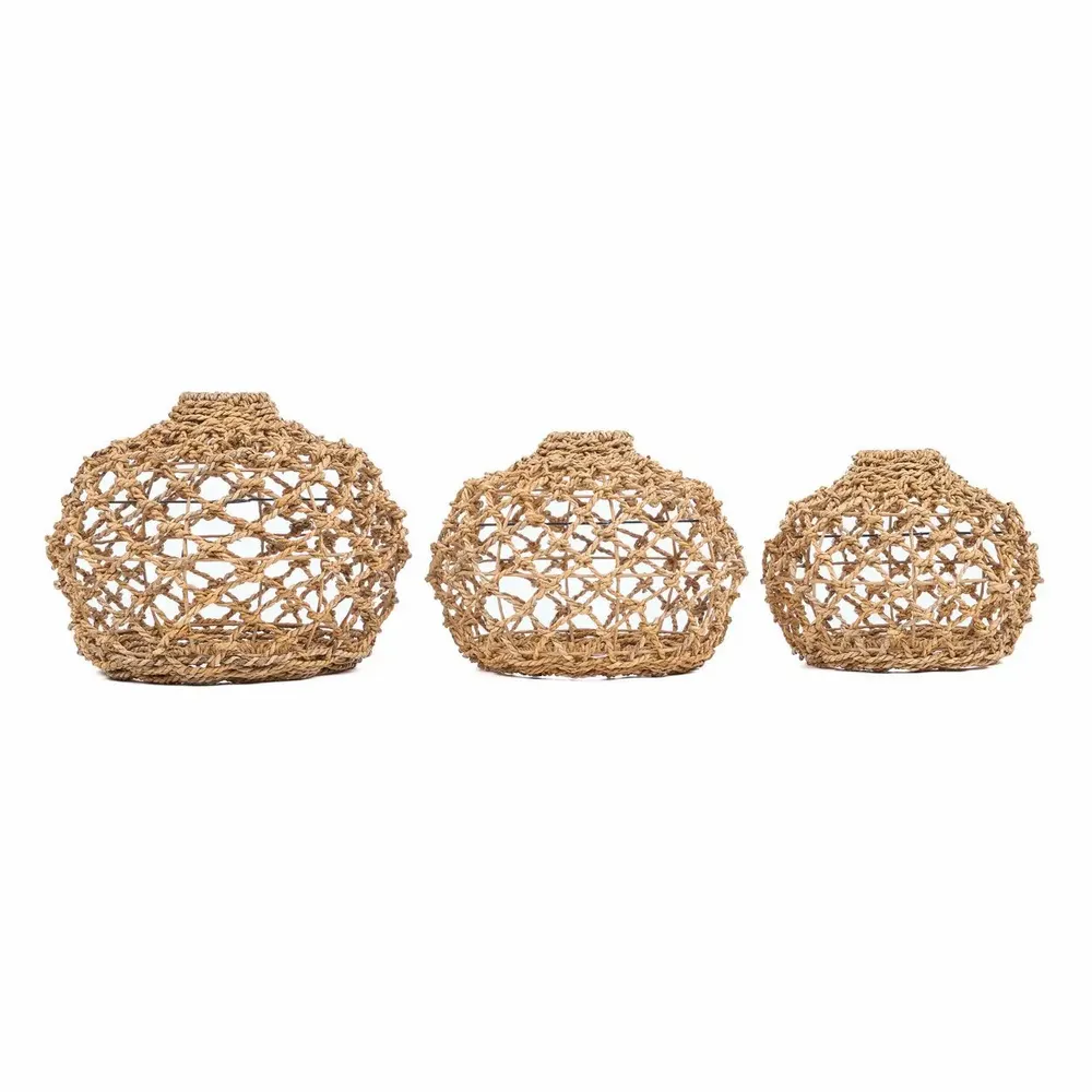 Ceiling lights - The Banara Pendant - Natural - L - BAZAR BIZAR LIVING