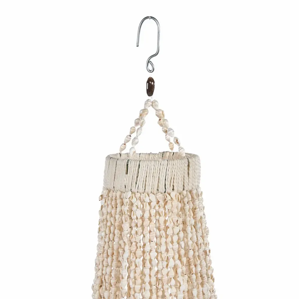 Plafonniers - Le Lustre En Coquillages Ocean Tower - Naturel - L - BAZAR BIZAR LIVING