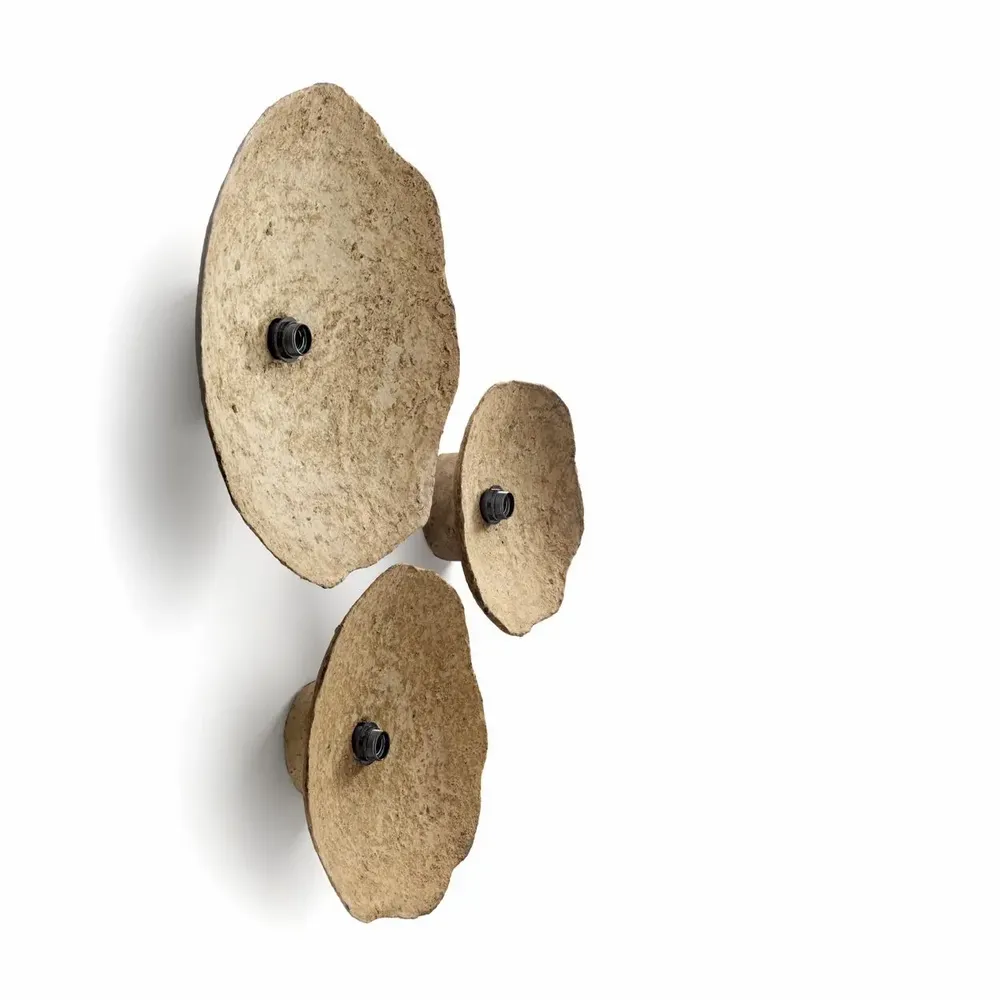 Wall lamps - The Sahara Glow Wall Lamp - Mud - M - BAZAR BIZAR LIVING