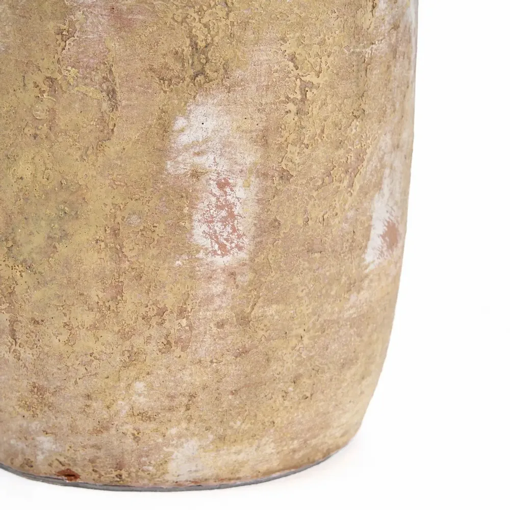 Vases - Le Vase Clay Echo - Crème - M - BAZAR BIZAR LIVING