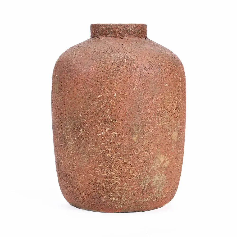 Vases - The Clay Echo Vase - Terracotta - L - BAZAR BIZAR LIVING