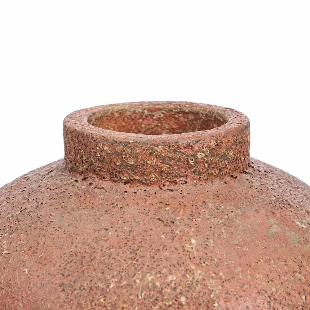 Vases - The Clay Echo Vase - Terracotta - L - BAZAR BIZAR LIVING