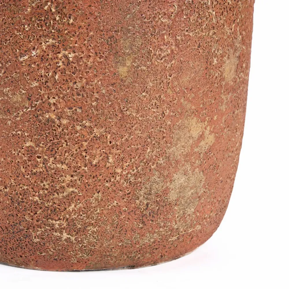 Vases - The Clay Echo Vase - Terracotta - L - BAZAR BIZAR LIVING