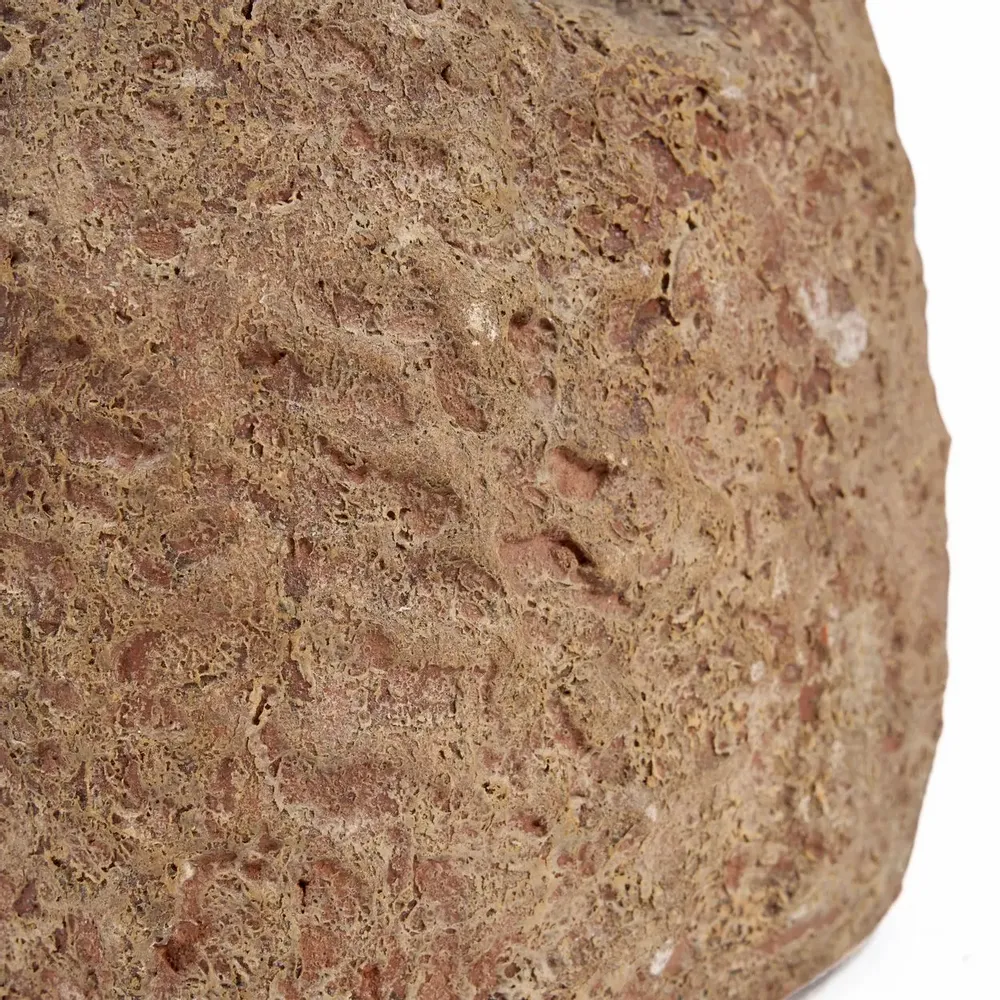 Candlesticks and candle holders - The Terra Totem Candle Holder - Brown - BAZAR BIZAR LIVING