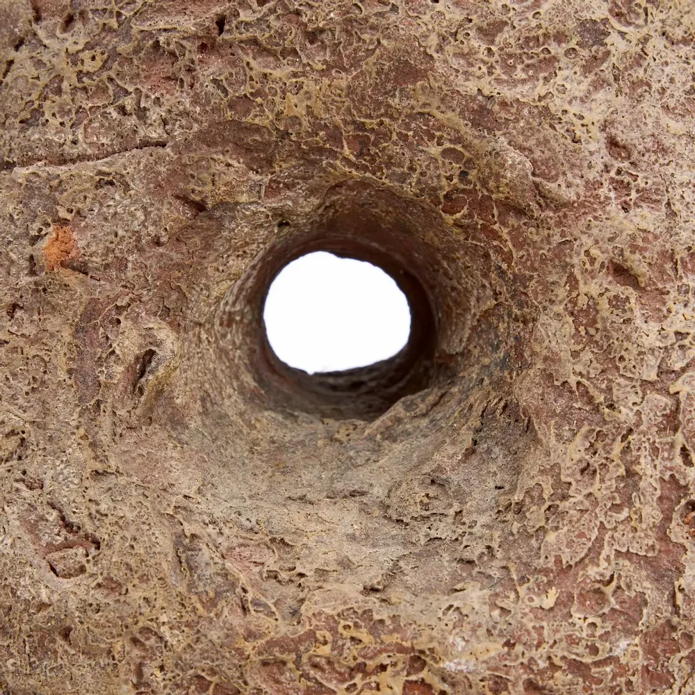 Candlesticks and candle holders - The Terra Totem Candle Holder - Brown - BAZAR BIZAR LIVING