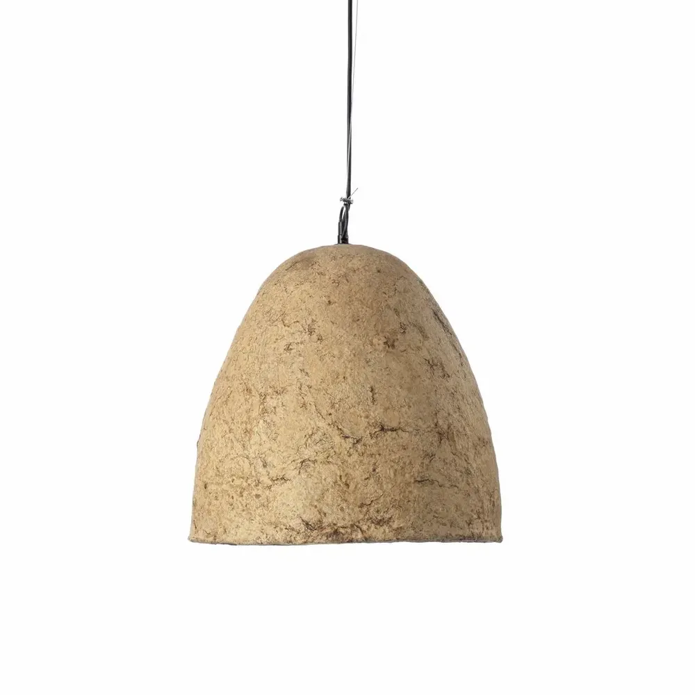 Ceiling lights - The Savana Pendant - Mud - L - BAZAR BIZAR LIVING