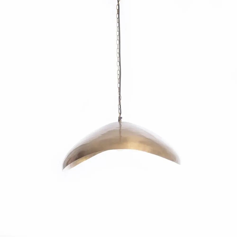 Ceiling lights - The Fortune Cookie Pendant - Brass - L - BAZAR BIZAR LIVING