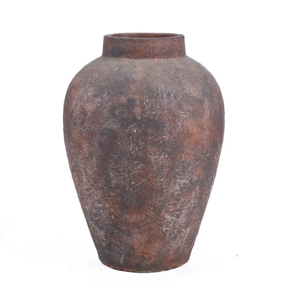 Vases - The Volcanic Vase - Burgundy - XXL - BAZAR BIZAR LIVING
