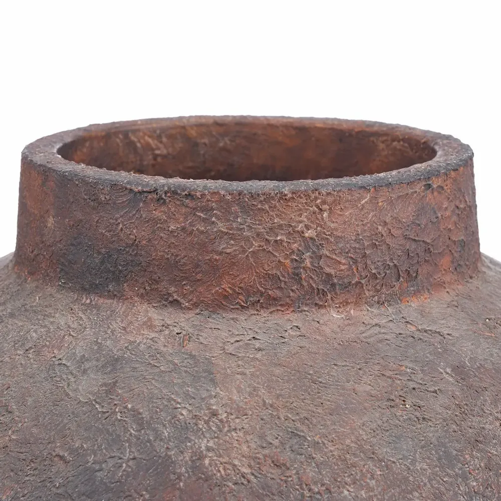 Vases - The Volcanic Vase - Burgundy - XXL - BAZAR BIZAR LIVING