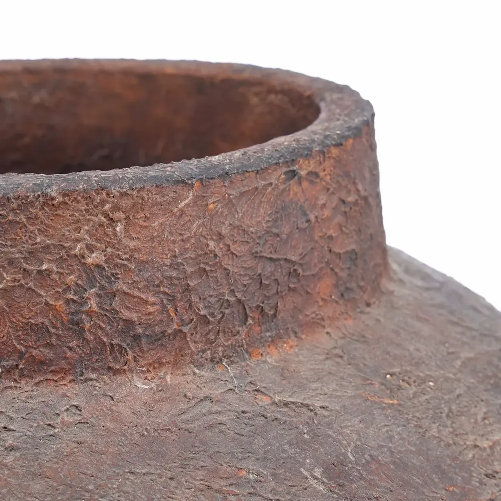 Vases - The Volcanic Vase - Burgundy - XXL - BAZAR BIZAR LIVING