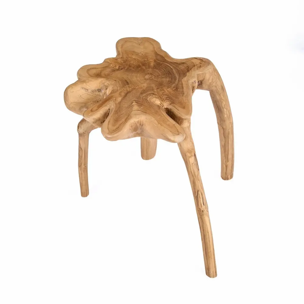 Other tables - The Rooty Side Table - Natural - BAZAR BIZAR LIVING