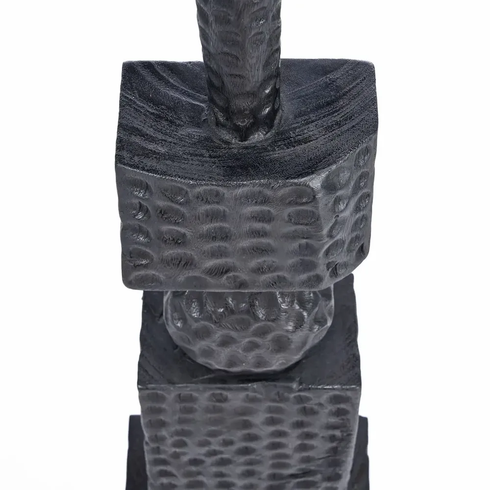 Decorative objects - The Totemic Touch - Black - BAZAR BIZAR LIVING
