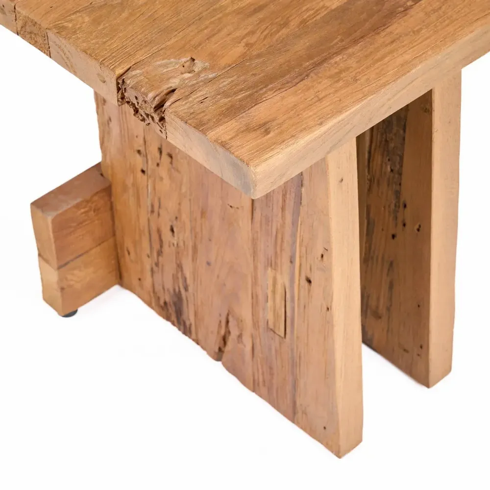 Stools - The Suku Block Stool - Natural - BAZAR BIZAR LIVING