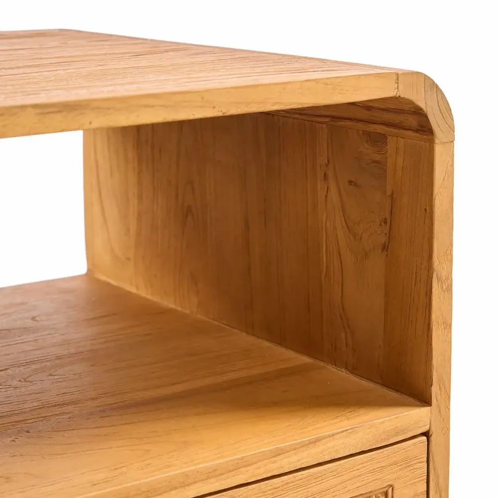 Tables de nuit - La Table De Nuit Breeze – Naturel - BAZAR BIZAR LIVING