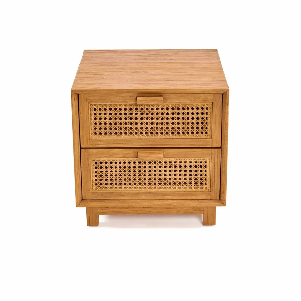 Night tables - The Harmony Nightstand - Natural - BAZAR BIZAR LIVING