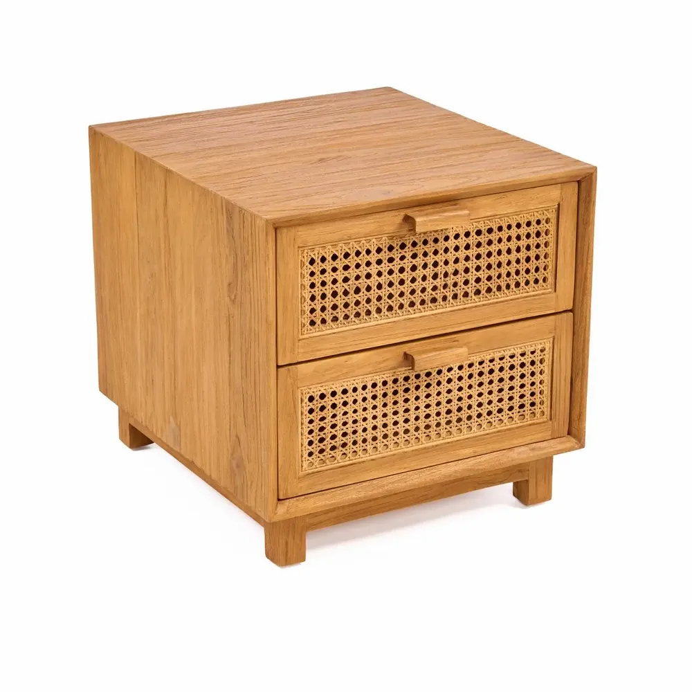 Night tables - The Harmony Nightstand - Natural - BAZAR BIZAR LIVING