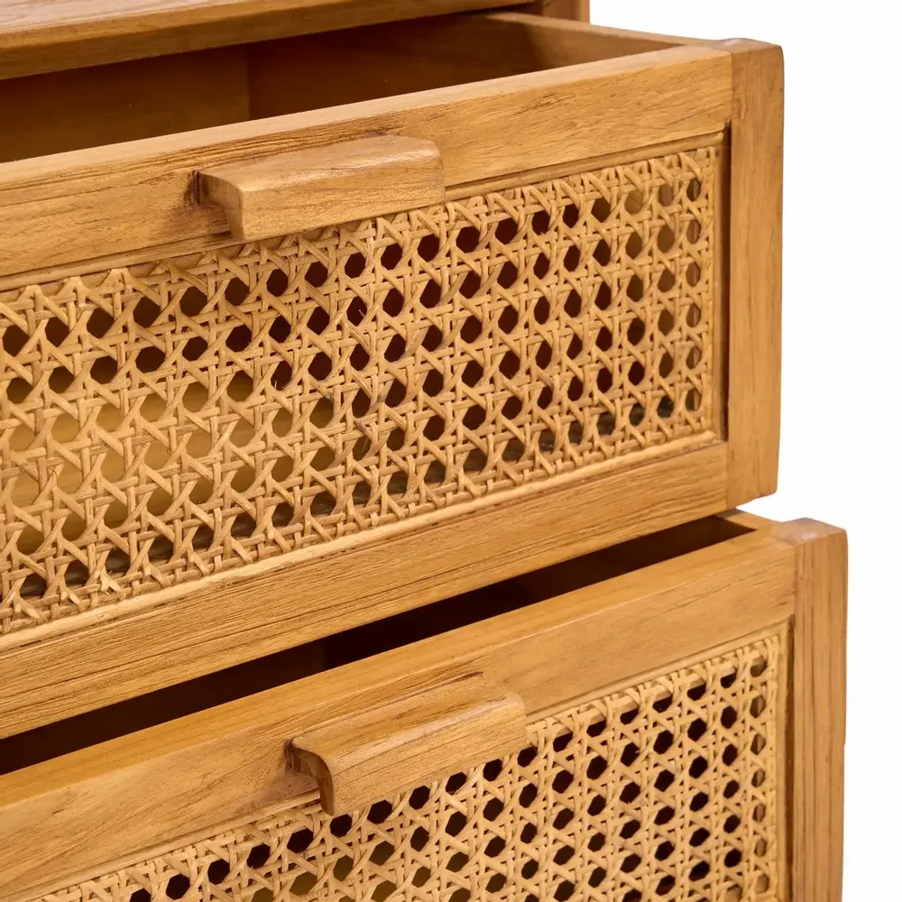 Night tables - The Harmony Nightstand - Natural - BAZAR BIZAR LIVING