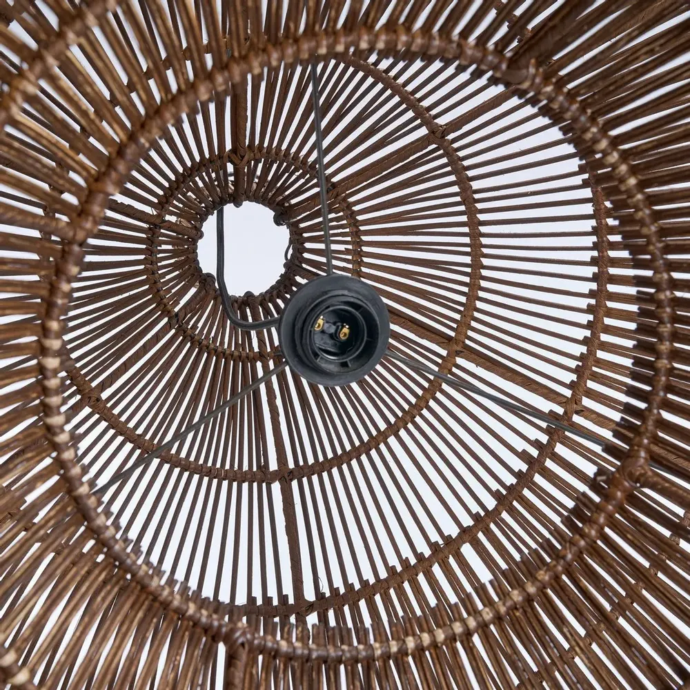 Plafonniers - Le Luminaire Suspendu Desert Gourd - Noyer Foncé - M - BAZAR BIZAR LIVING